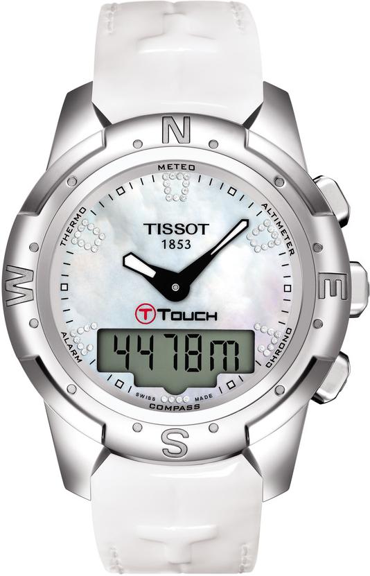 Tissot TISSOT T-TOUCH CLASSIC T047.220.46.116.00 Chronographe pour femmes Altimètre, Baromètre, Thermomètre, Compas