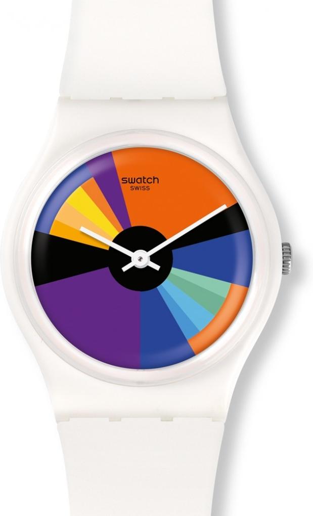 Swatch COLOR CALENDAR GW709 Damenarmbanduhr