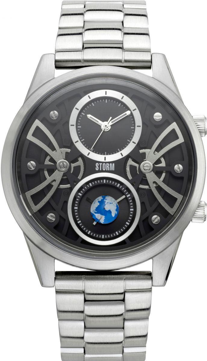 Storm London GLOBE-X BLACK 47441/BK Heren armbandhorloge