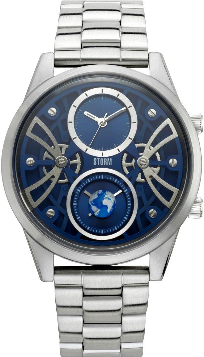 Storm London GLOBE-X BLUE 47441/B Heren armbandhorloge