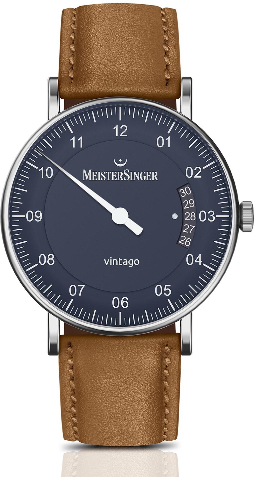 MeisterSinger Vintago VT908 Einzeiger Automatikuhr