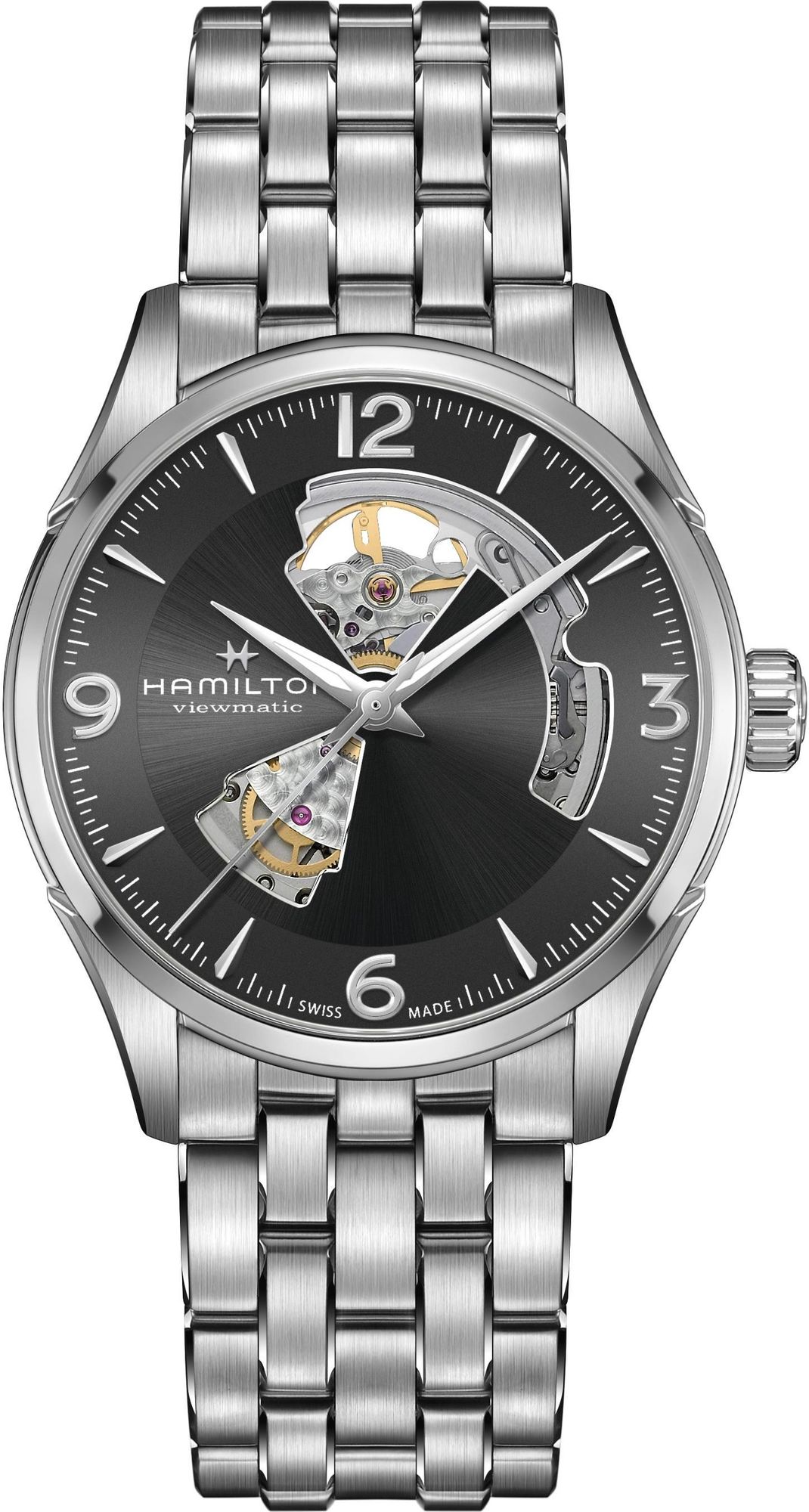 Hamilton Jazzmaster Open Heart H32705181 Automatisch horloge voor heren