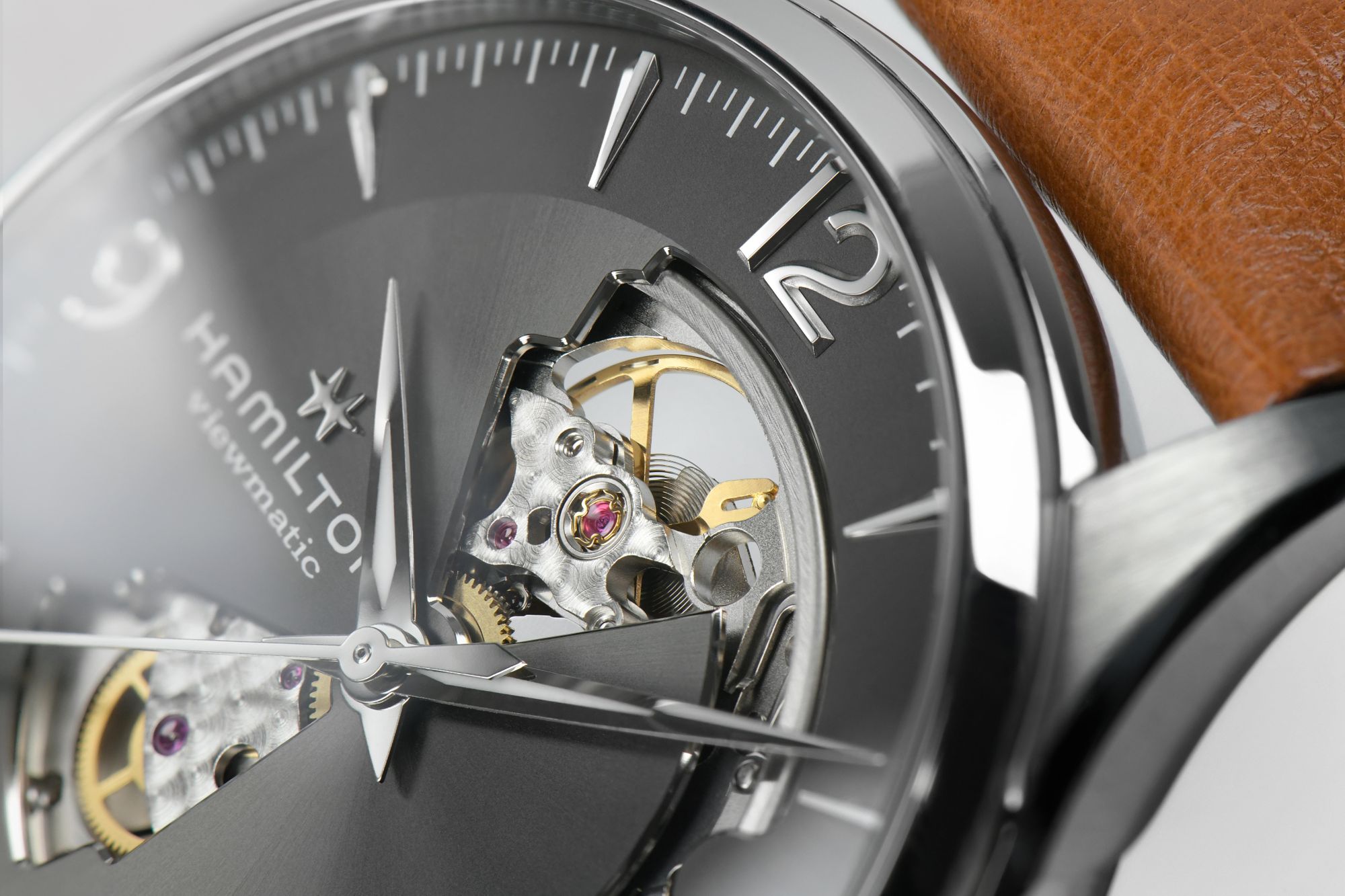 Hamilton Jazzmaster Open Heart H32705581 Herren Automatikuhr Hamilton Jazzmaster Open Heart H32705581 Herren Automatikuhr