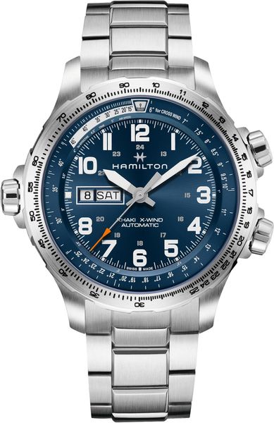 Hamilton Khaki X-Wind Day Date H77765141 Herren Automatikuhr Hamilton Khaki X-Wind Day Date H77765141 Herren Automatikuhr