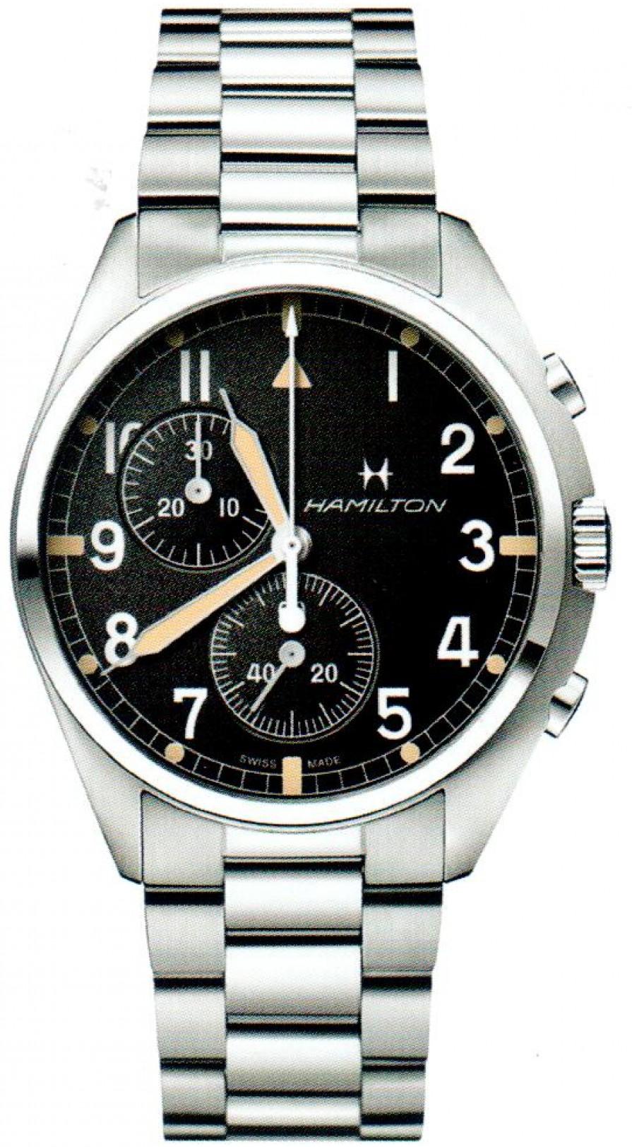 Hamilton Khaki Pilot Pioneer H76522131 Herenchronograaf