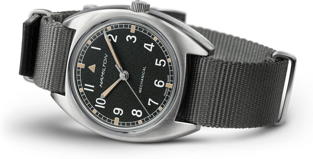 Hamilton Khaki Pilot Pioneer H76419931 Mechanisch herenhorloge Hamilton Khaki Pilot Pioneer H76419931 Mechanisch herenhorloge