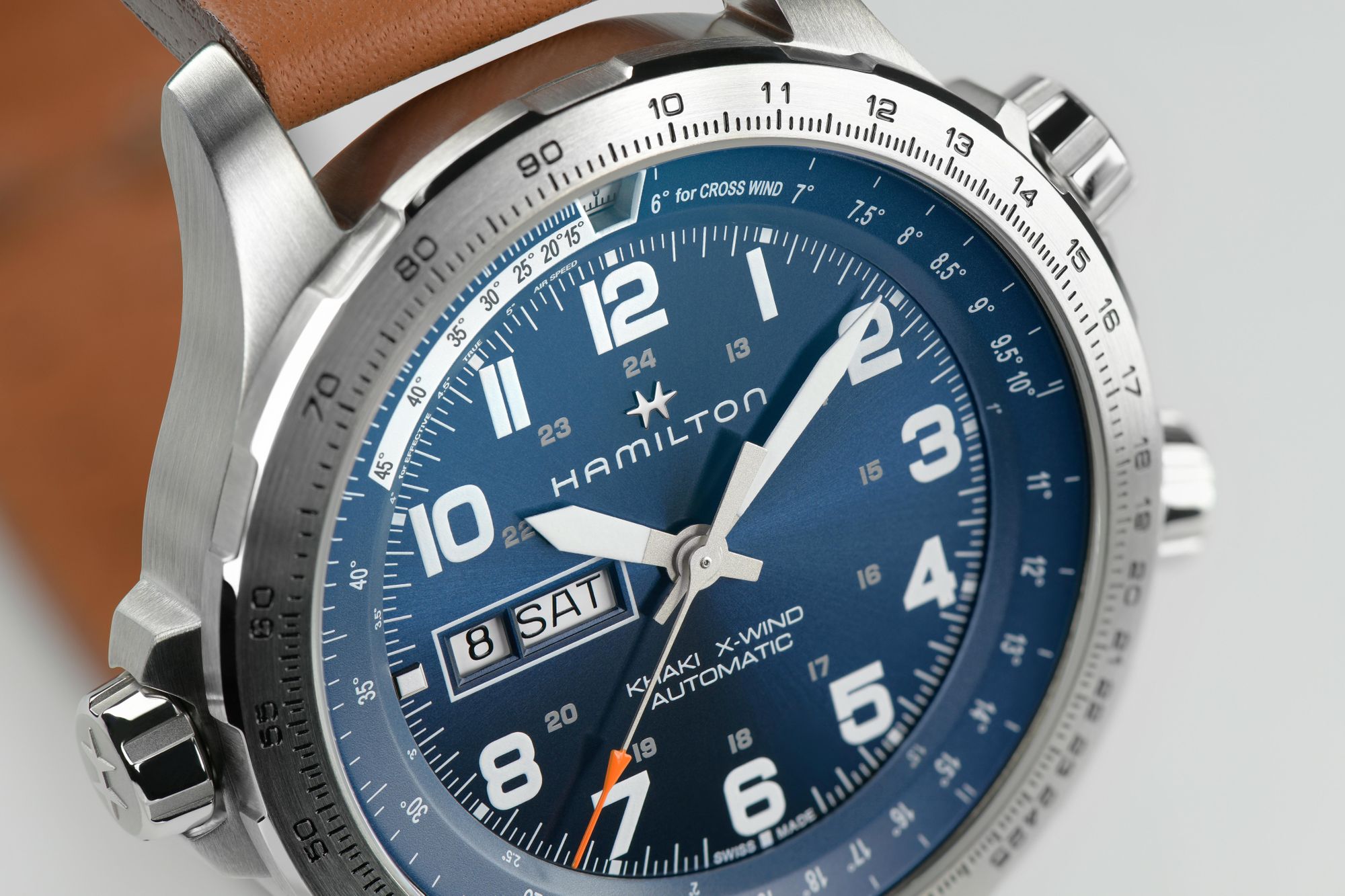 Hamilton Khaki X-Wind Day Date H77765541 Herren Automatikuhr