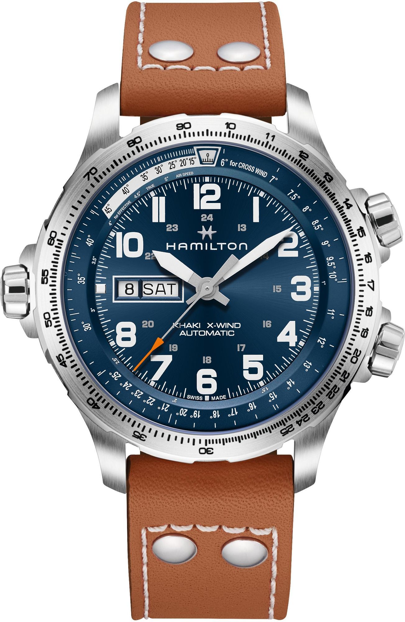 Hamilton Khaki X-Wind Day Date H77765541 Herren Automatikuhr