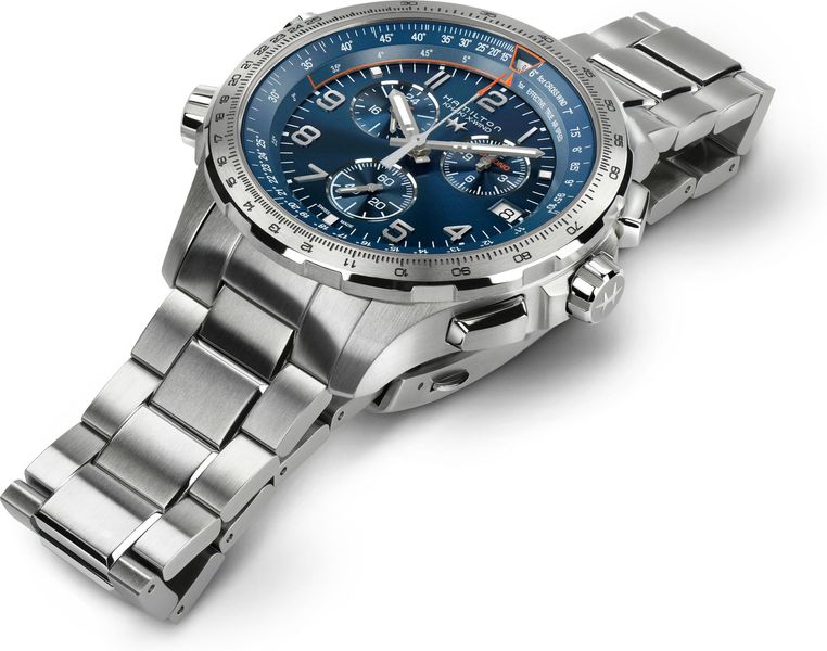 Hamilton Khaki X-Wind GMT H77922141 Cronografo uomo Hamilton Khaki X-Wind GMT H77922141 Cronografo uomo