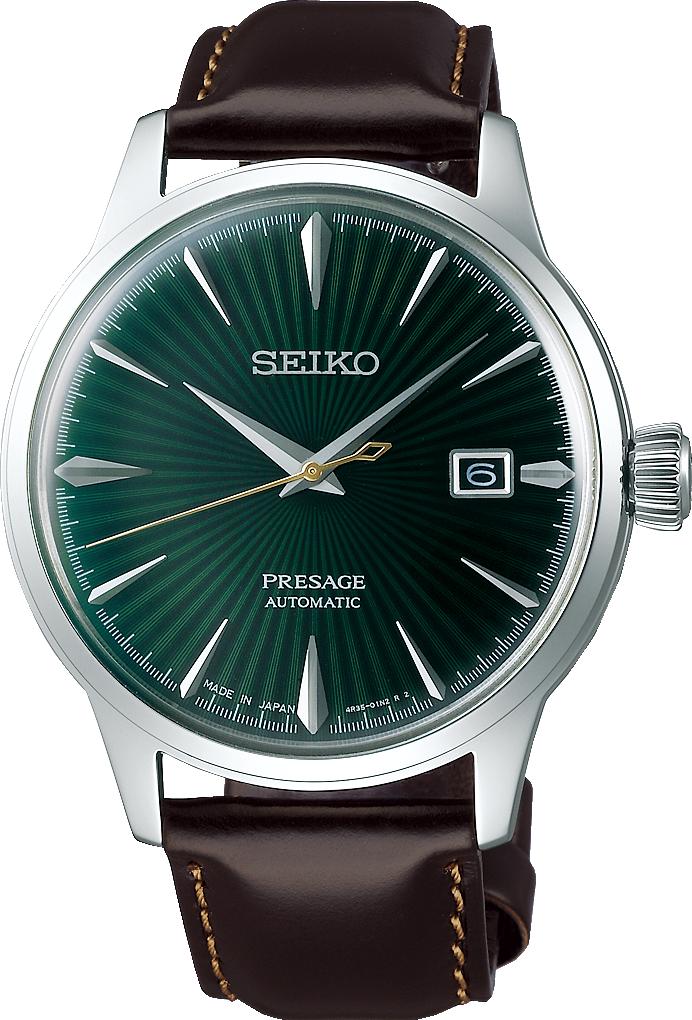 Seiko Presage Cocktail Time Mockingbird SRPD37J1 Automatisch horloge voor heren