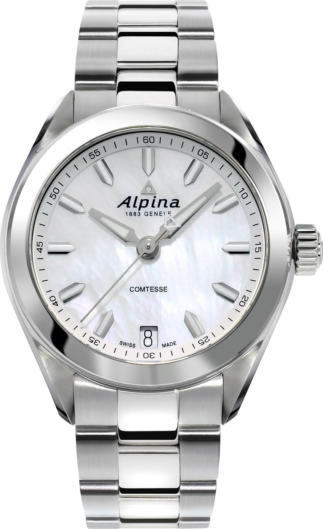 Alpina Geneve Comptesse AL-240MPW2C6B Reloj unisex