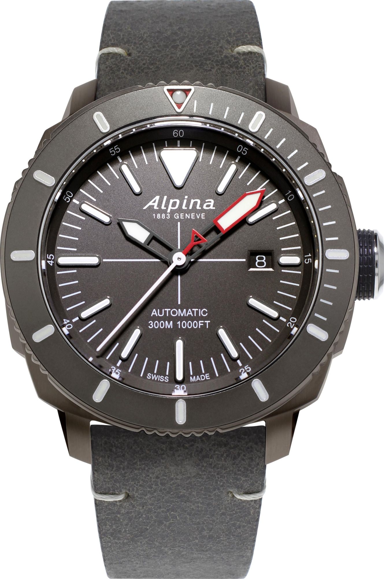 Alpina Geneve Seastrong Diver 3000 AL-525LGGW4TV6 Herren Automatikuhr