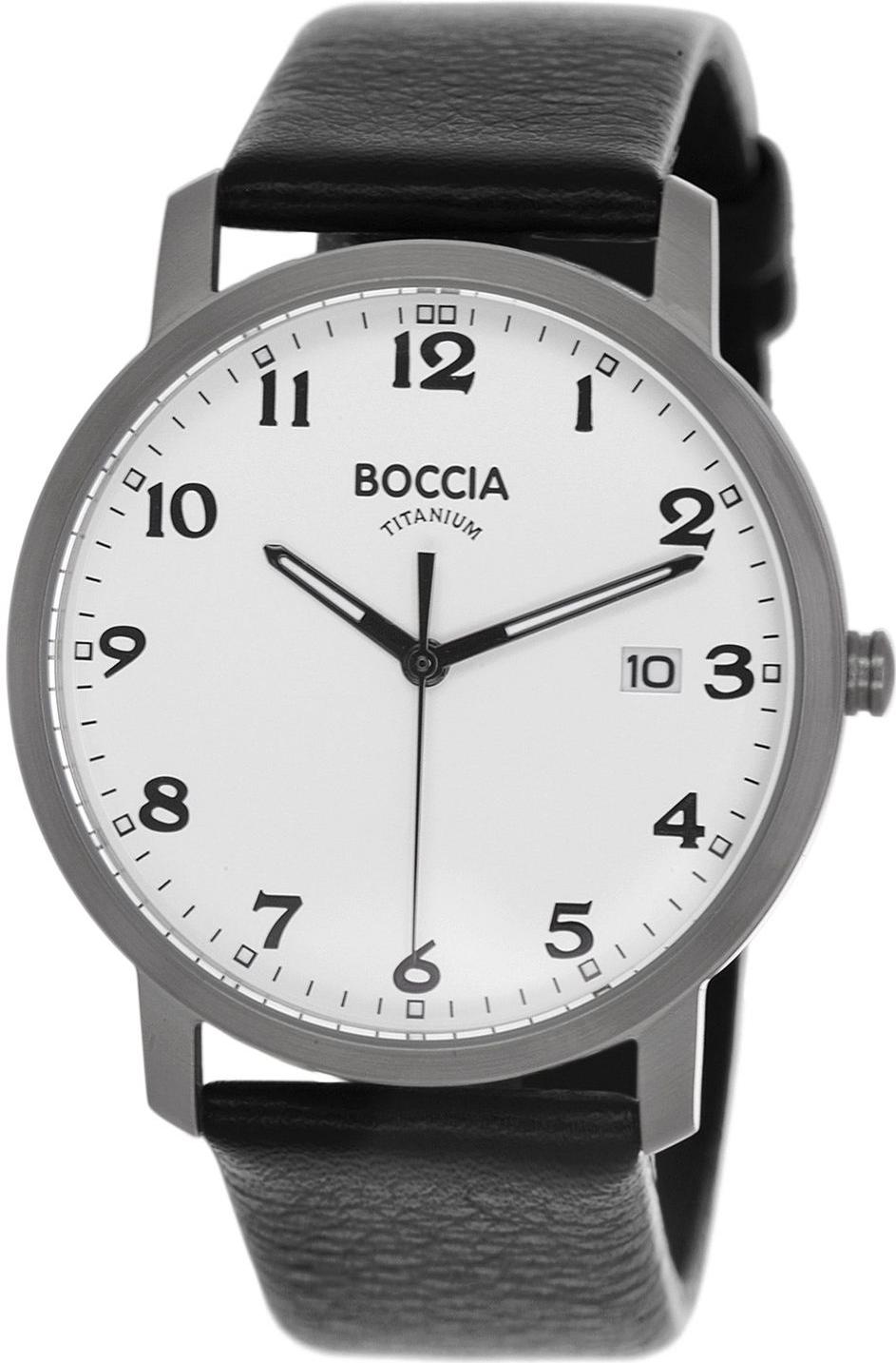 Boccia 3618-01 Herrenarmbanduhr