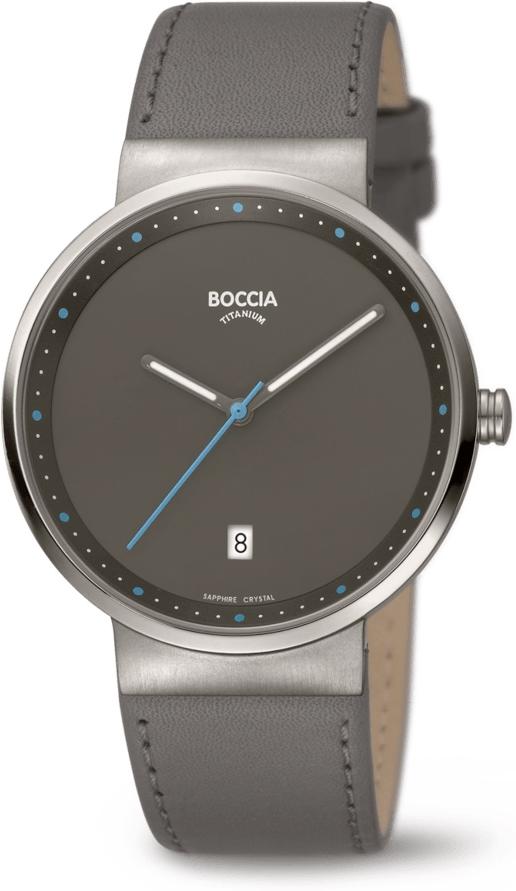 Boccia Superslim 3615-03 Montre-Bracelet pour hommes