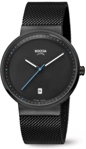 Boccia Superslim 3615-02 Heren armbandhorloge