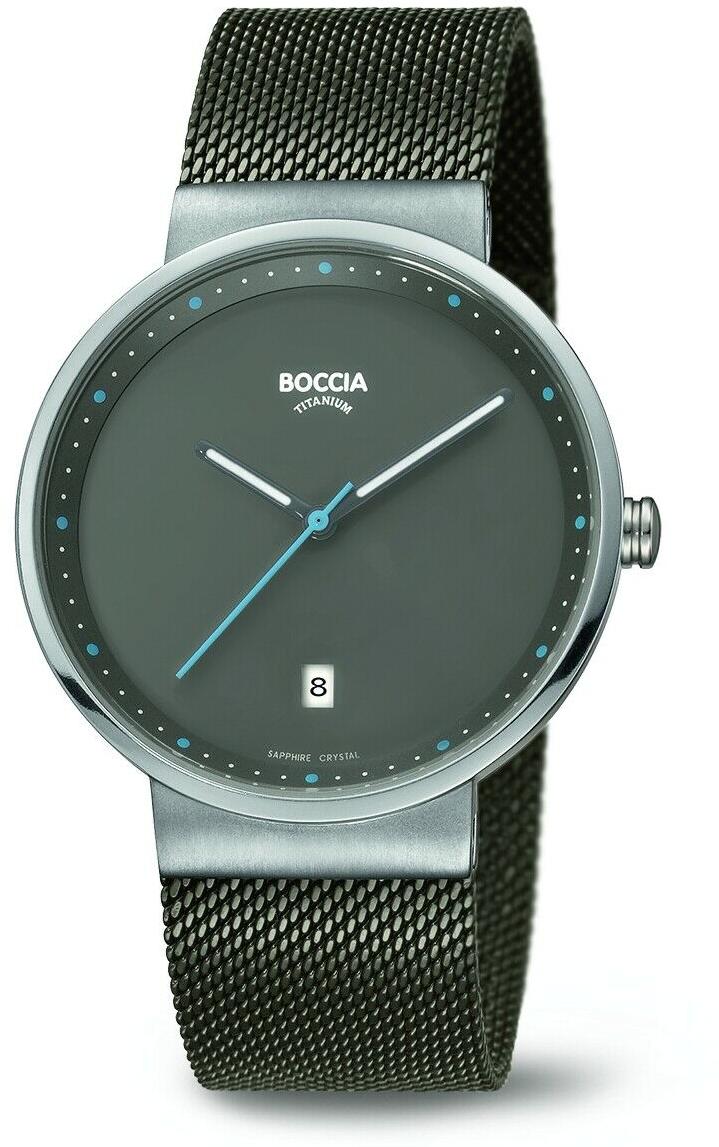 Boccia Superslim 3615-01 Montre-Bracelet pour hommes