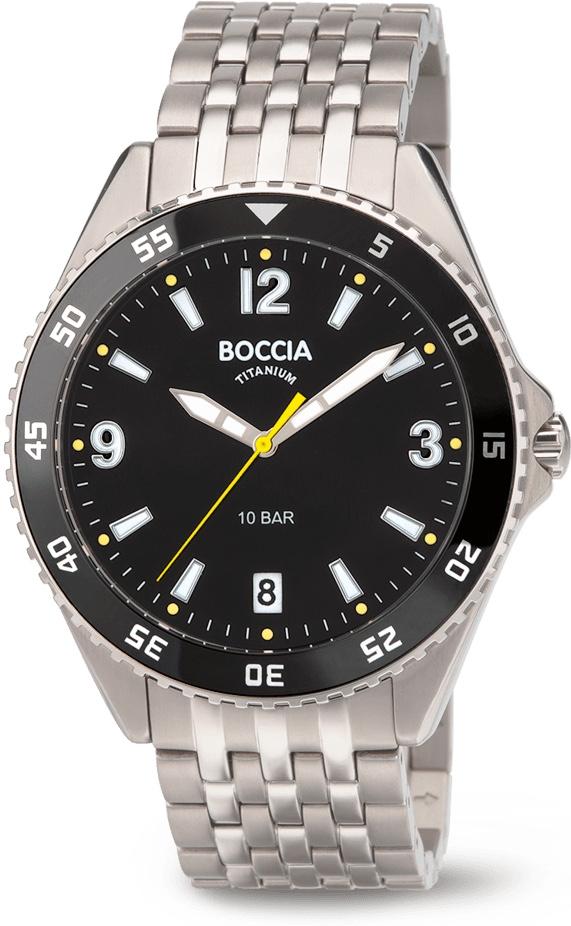 Boccia Titanium  3599-03 Mens Wristwatch