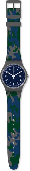 Swatch New Gent CAMOUGREEN New Core SUOM400 montre Swatch New Gent CAMOUGREEN New Core SUOM400 montre