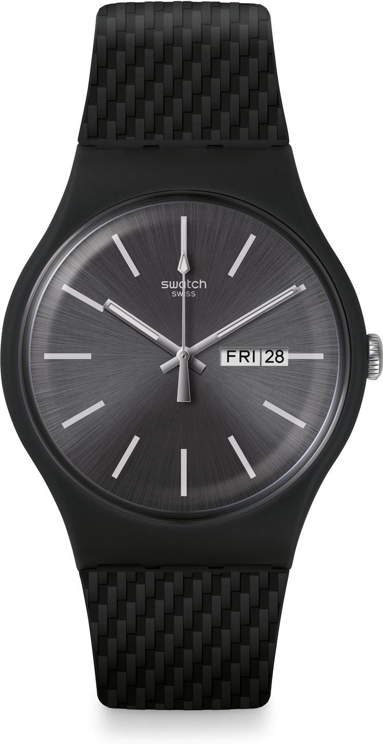 Swatch New Gent BRICAGRIS Bau Swatch SUOM708 Armbanduhr