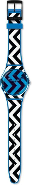 Swatch New Gent BLUZAG Bau Swatch SUOS111 wristwatch Swatch New Gent BLUZAG Bau Swatch SUOS111 wristwatch