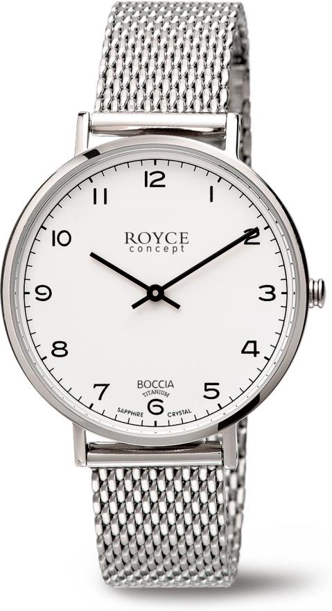 Boccia Titanium Royce 3590-08 Montre-Bracelet pour hommes