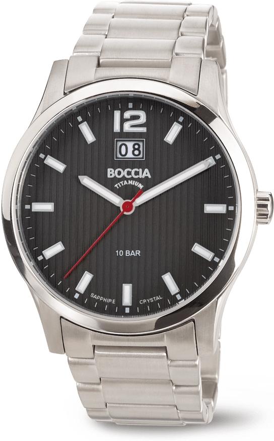 Boccia Titanium Classic 3580-02 Montre-Bracelet pour hommes