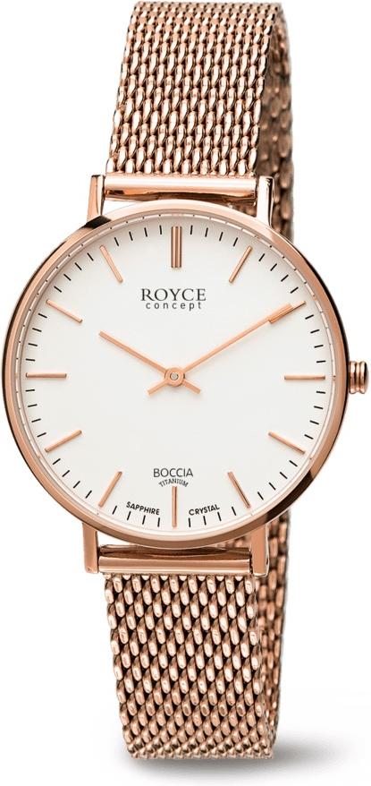 Boccia Titanium Royce Belize 3246-07 Montre Bracelet pour femmes