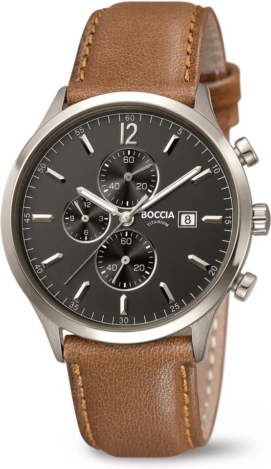 Boccia 3753-04 Herrenchronograph