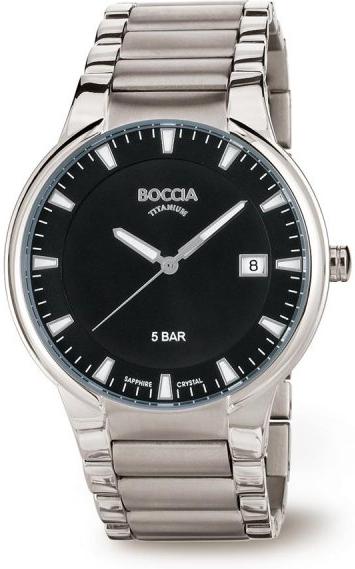 Boccia Titanium 3629-01 Mens Wristwatch