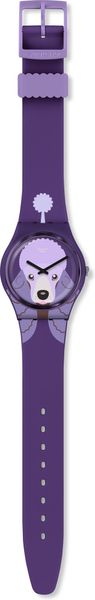 Swatch I love your folk PURPLE POODLE Gent Standard GV133 Orologio da polso donna Swatch I love your folk PURPLE POODLE Gent Standard GV133 Orologio da polso donna
