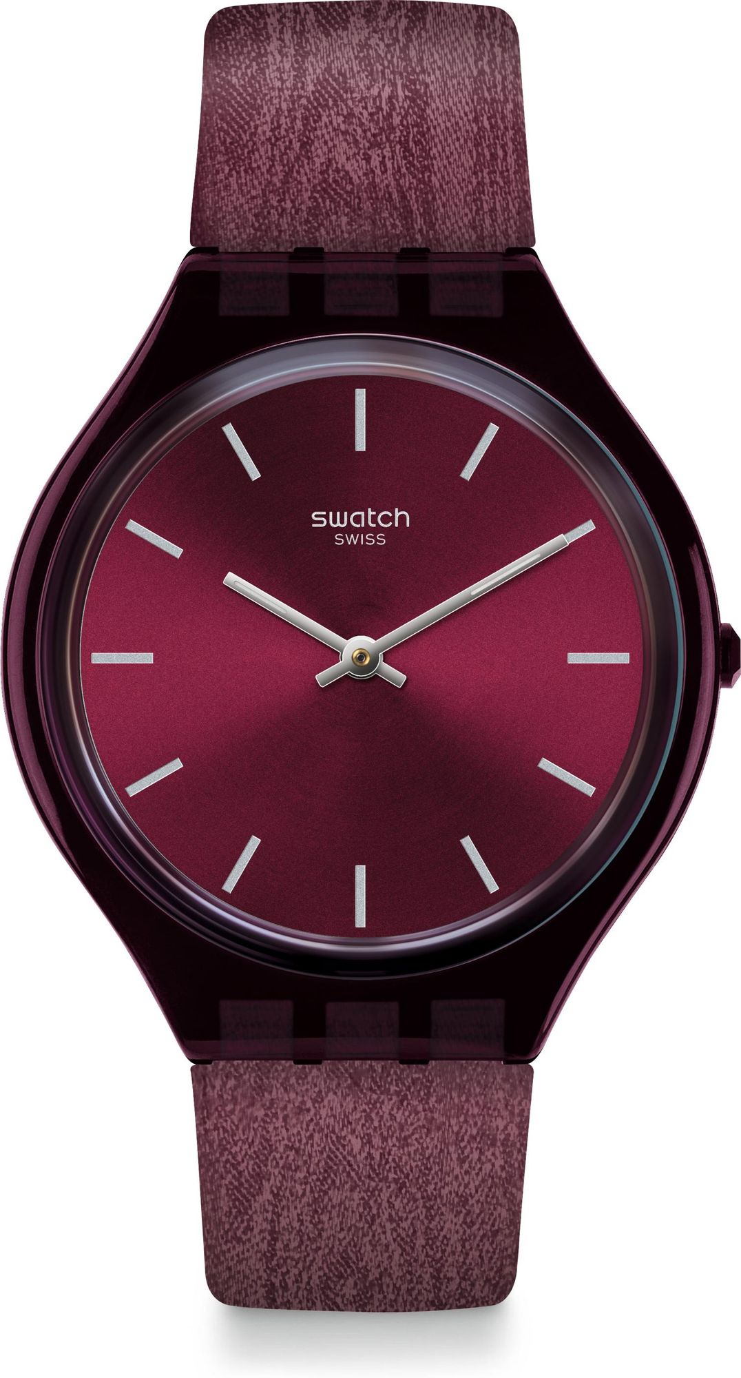 Swatch Skin Plastic SKINTEMPRANILLO New Skin Small SVOV101 Reloj de Pulsera para mujeres