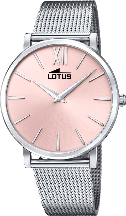 Lotus Orologio Uomo 18685/2 - Design Moderno, Cinturino Marrone, Impermeabile 10 Bar (Giorno E Data)