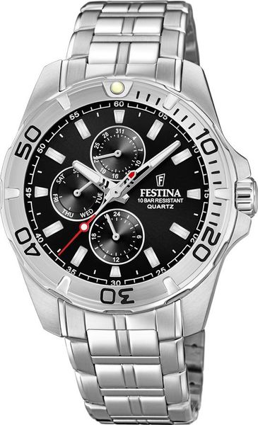 Festina Multifunktion F20445/3 Heren armbandhorloge Festina Multifunktion F20445/3 Heren armbandhorloge