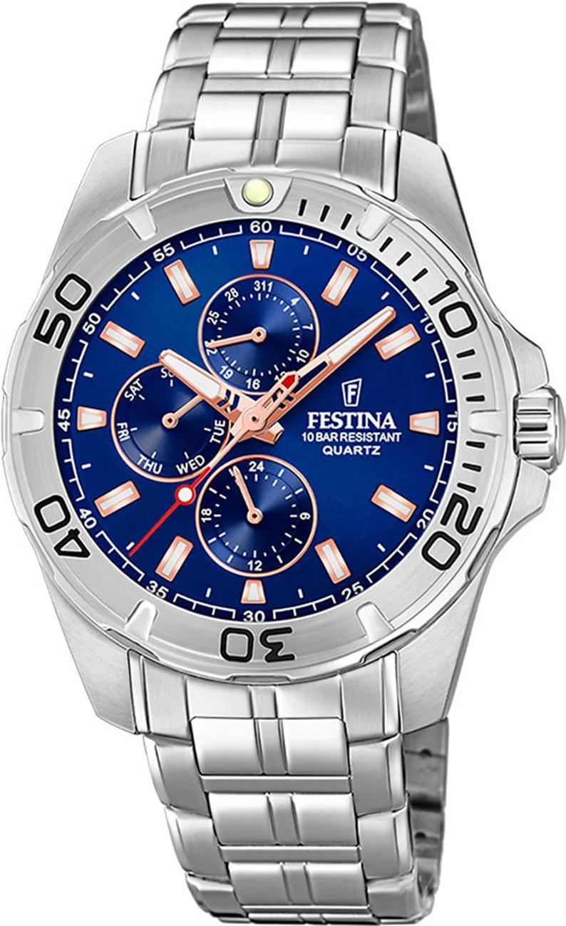 Festina Multifunktion F20445/5 Mens Wristwatch