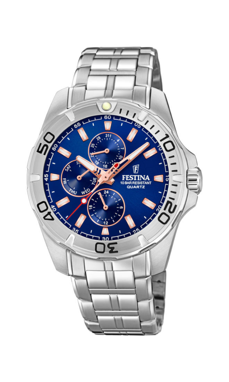 Festina Multifunktion F20445/5 Heren armbandhorloge