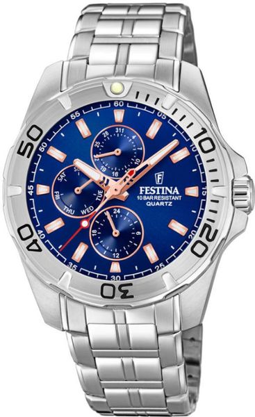 Festina Multifunktion F20445/5 Reloj de Pulsera para hombres Festina Multifunktion F20445/5 Reloj de Pulsera para hombres