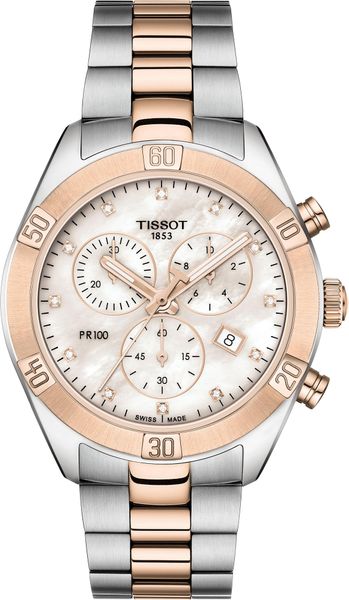 Tissot TISSOT PR 100 T101.917.22.116.00 Cronografo donna Tissot TISSOT PR 100 T101.917.22.116.00 Cronografo donna