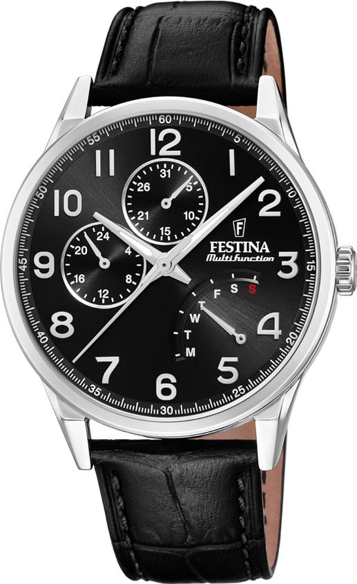 Festina Multifunktion F20278/C Mens Wristwatch