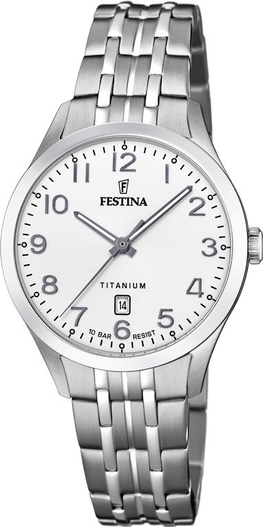 Festina Klassik Titan F20468/1 Montre Bracelet pour femmes