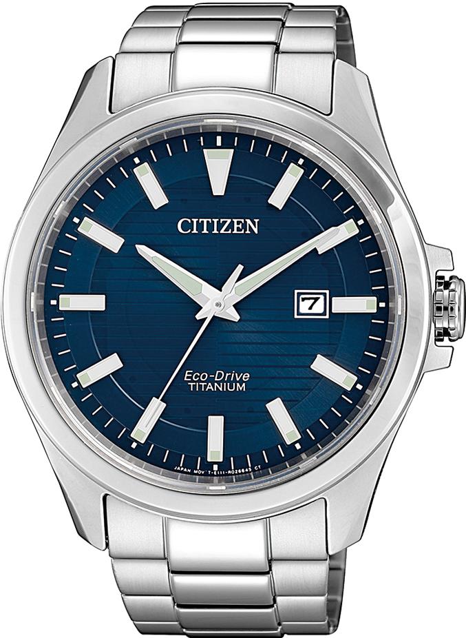 Citizen Titan BM7470-84L Mens Wristwatch Solar Operation