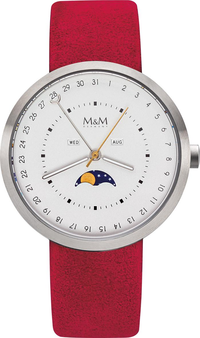 M&M New Moon M11949-623 Herrenarmbanduhr