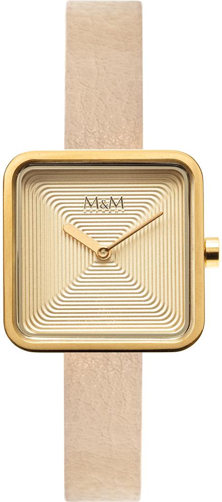 M&M Mini Square M11951-732 Damenarmbanduhr