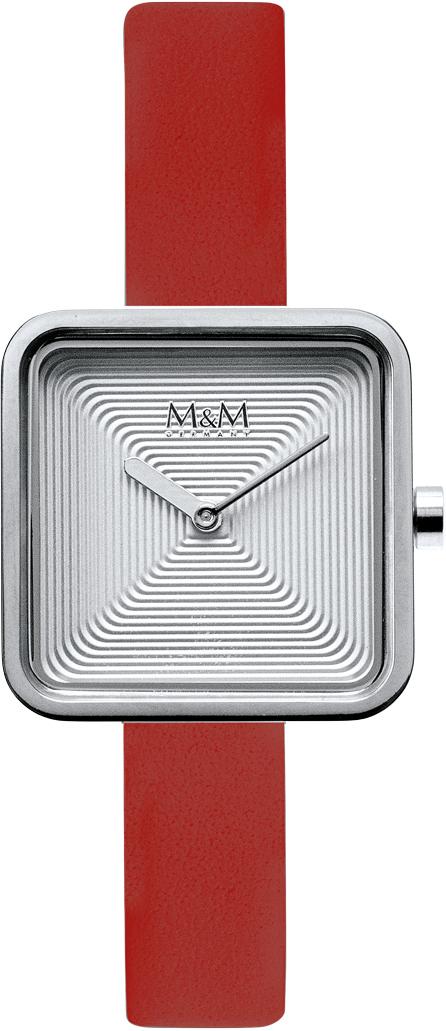 M&M Mini Square M11951-642 Montre Bracelet pour femmes