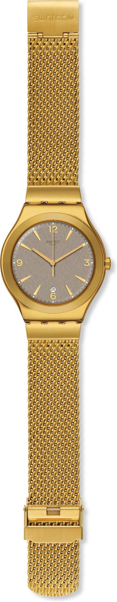 Swatch I Big Classic MESH O'HONEY YWG409M Wristwatch for women