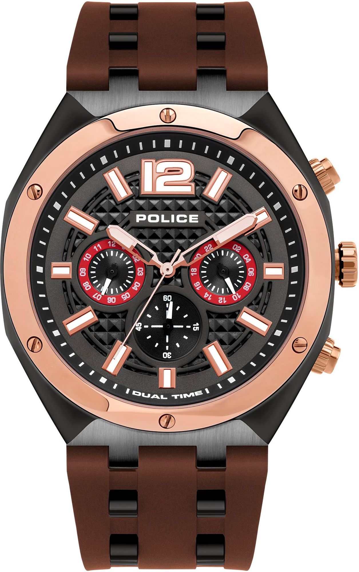 Police KEDIRI PL15995JSBR.61P Herrenchronograph