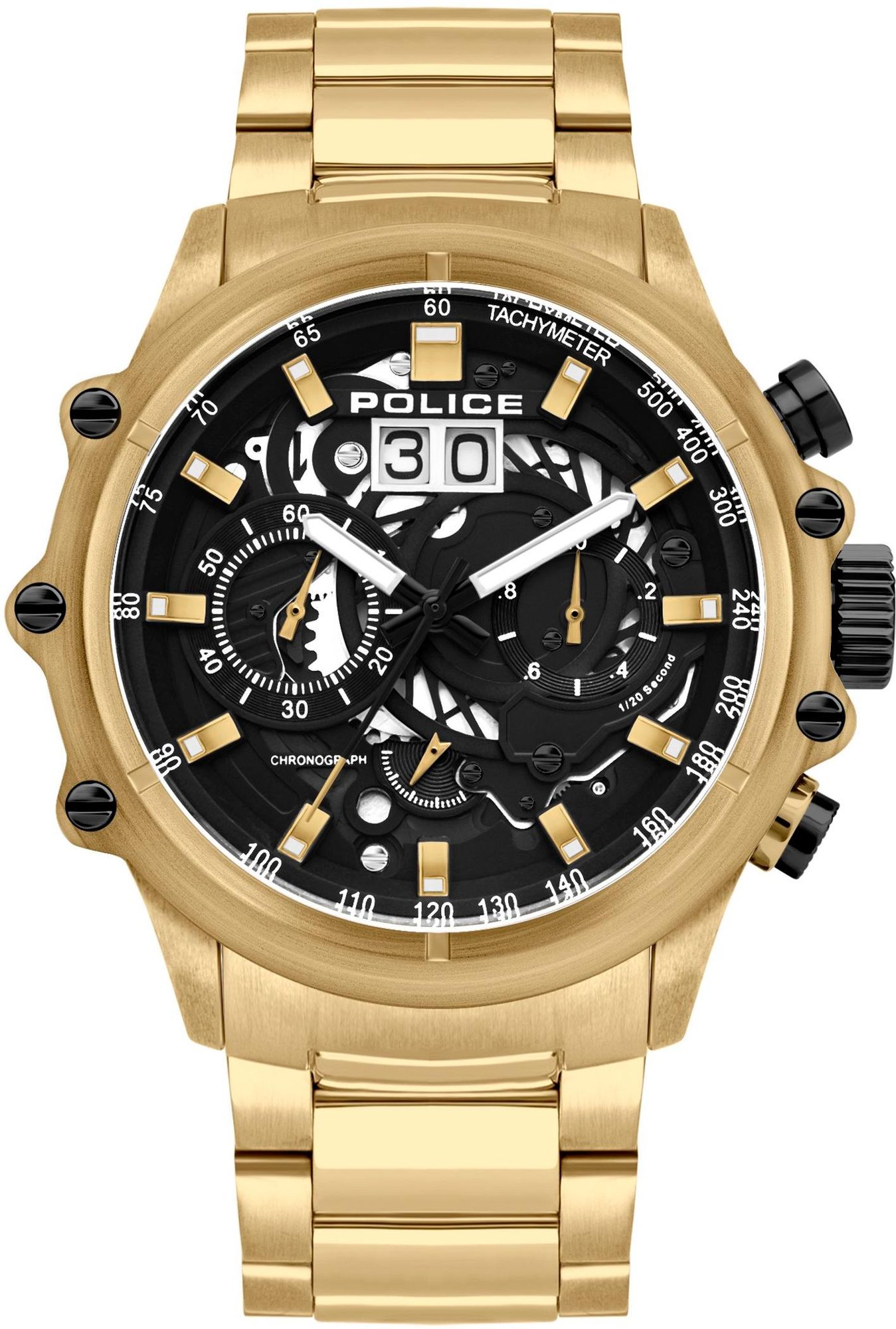 Police LUANG PL16018JSG.02M Herrenchronograph