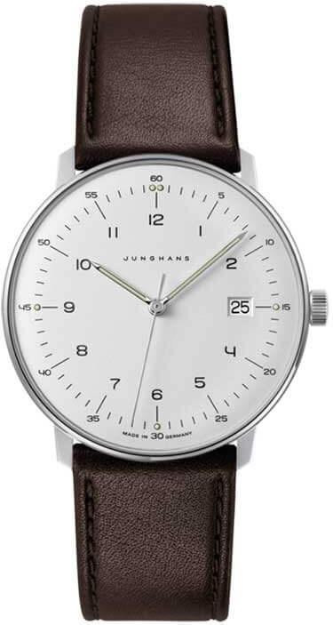 Junghans max bill Quarz 041/4461.04 Mens Wristwatch Junghans max bill Quarz 041/4461.04 Mens Wristwatch
