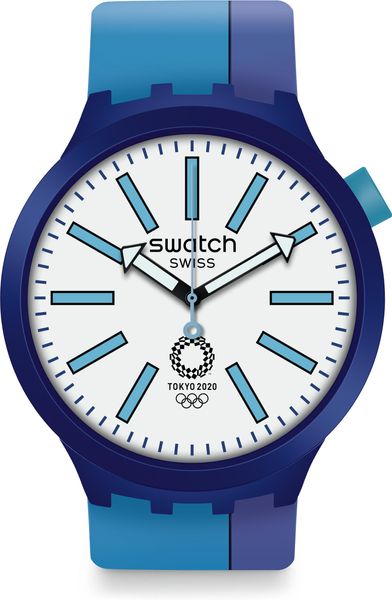 Swatch BB AI BLUE SO27Z100 Unisex horloge