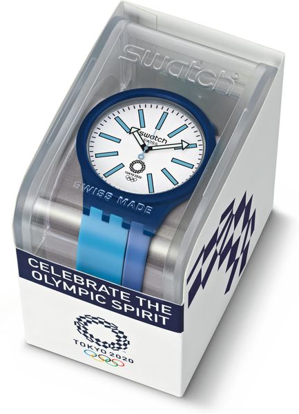 Swatch BB AI BLUE SO27Z100 Unisex horloge