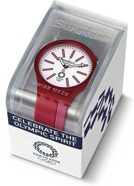 Swatch BB KURENAI RED SO27Z101 Unisex Swatch BB KURENAI RED SO27Z101 Unisex